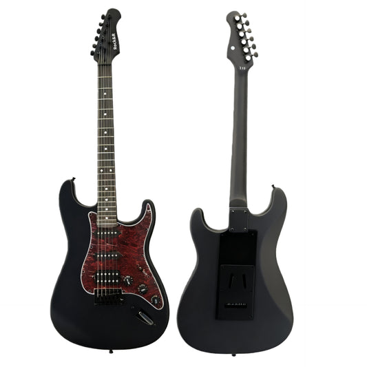 6-String Electric Guitar ST Style Solid Body with Dual Humbucker Pickups