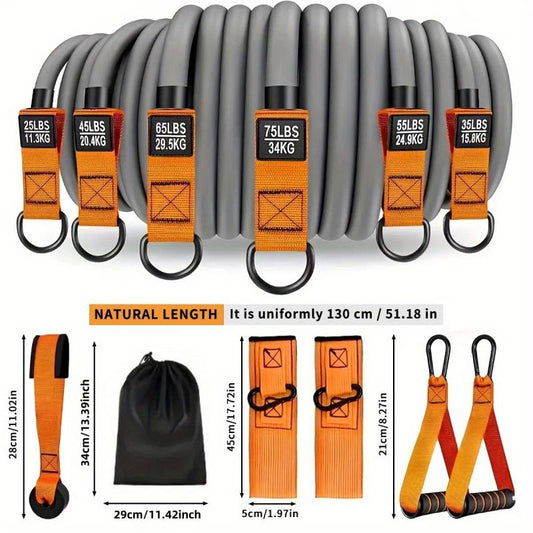 Adjustable Resistance Bands with Handles – Heavy Duty Fitness Bands for Strength Training & Muscle Building         询问 ChatGPT