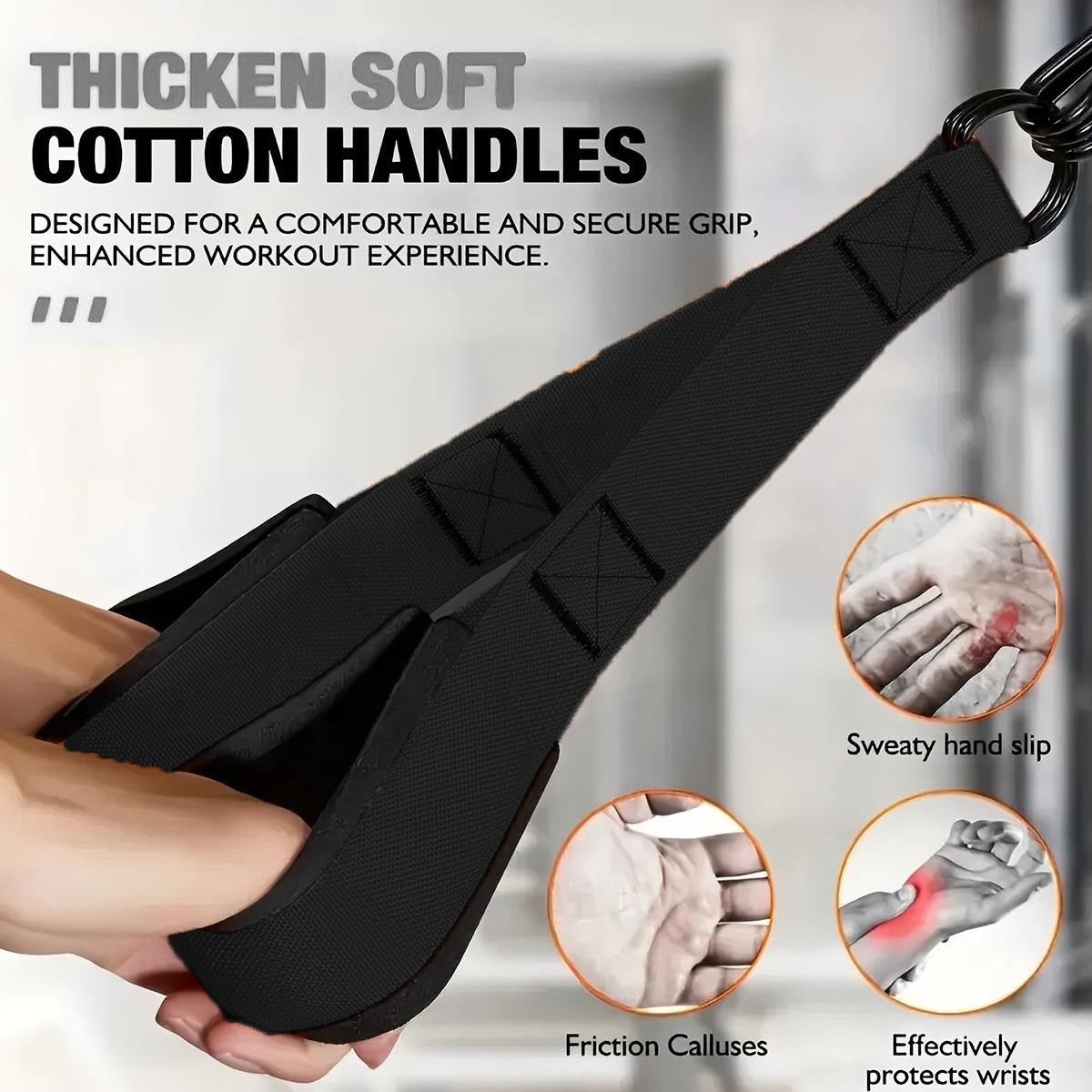Resistance Bands with Handles & Door Anchors – For Home Gym, Arms, Back, Shoulders, and Abs Sculpting 询问 ChatGPT