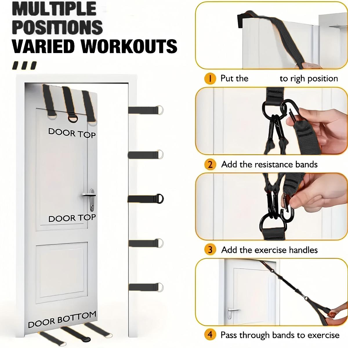 Resistance Bands with Handles & Door Anchors – For Home Gym, Arms, Back, Shoulders, and Abs Sculpting 询问 ChatGPT