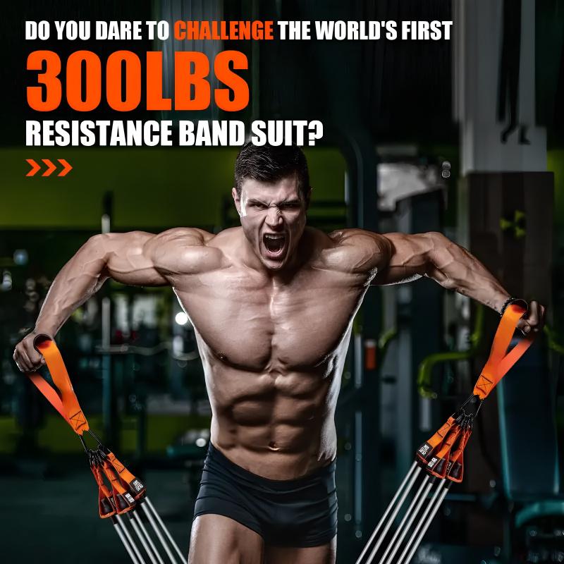 Adjustable Resistance Bands with Handles – Heavy Duty Fitness Bands for Strength Training & Muscle Building 询问 ChatGPT