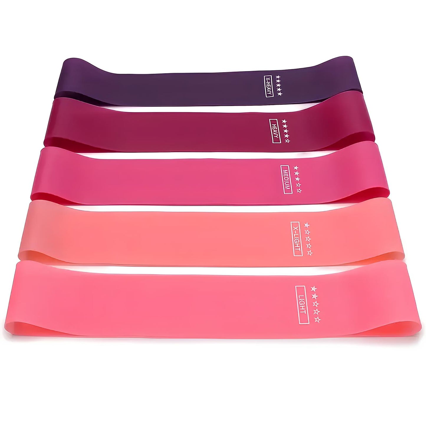 5 Pcs Resistance Bands – Hip Circle Bands for Glute Activation and Strength Training