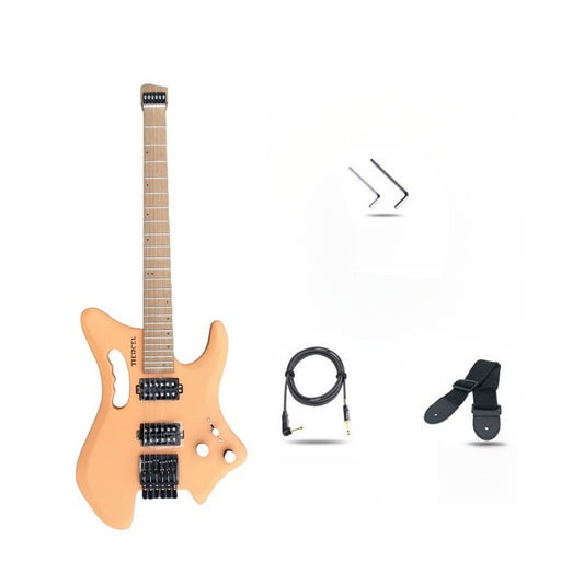 6-String Headless Electric Guitar – Locking Bridge System, Modern Design