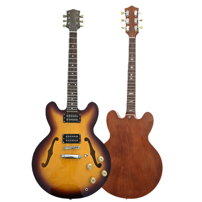 6-String Semi-Hollow Electric Guitar for Jazz, Blues & Clean Tone Players