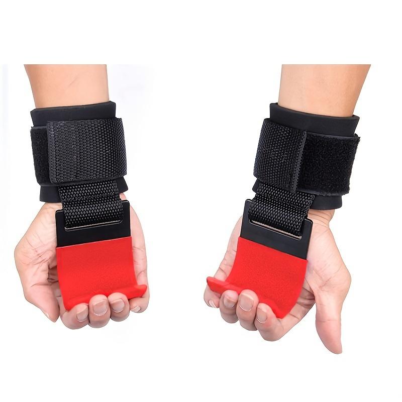 1 Pair Weightlifting Hooks for Deadlifts & Powerlifting