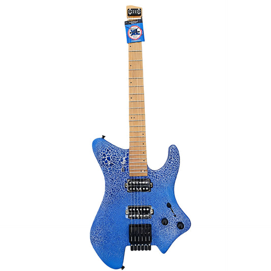 6-String Headless Electric Guitar – Modern Design, 24 Frets, Dual Humbuckers