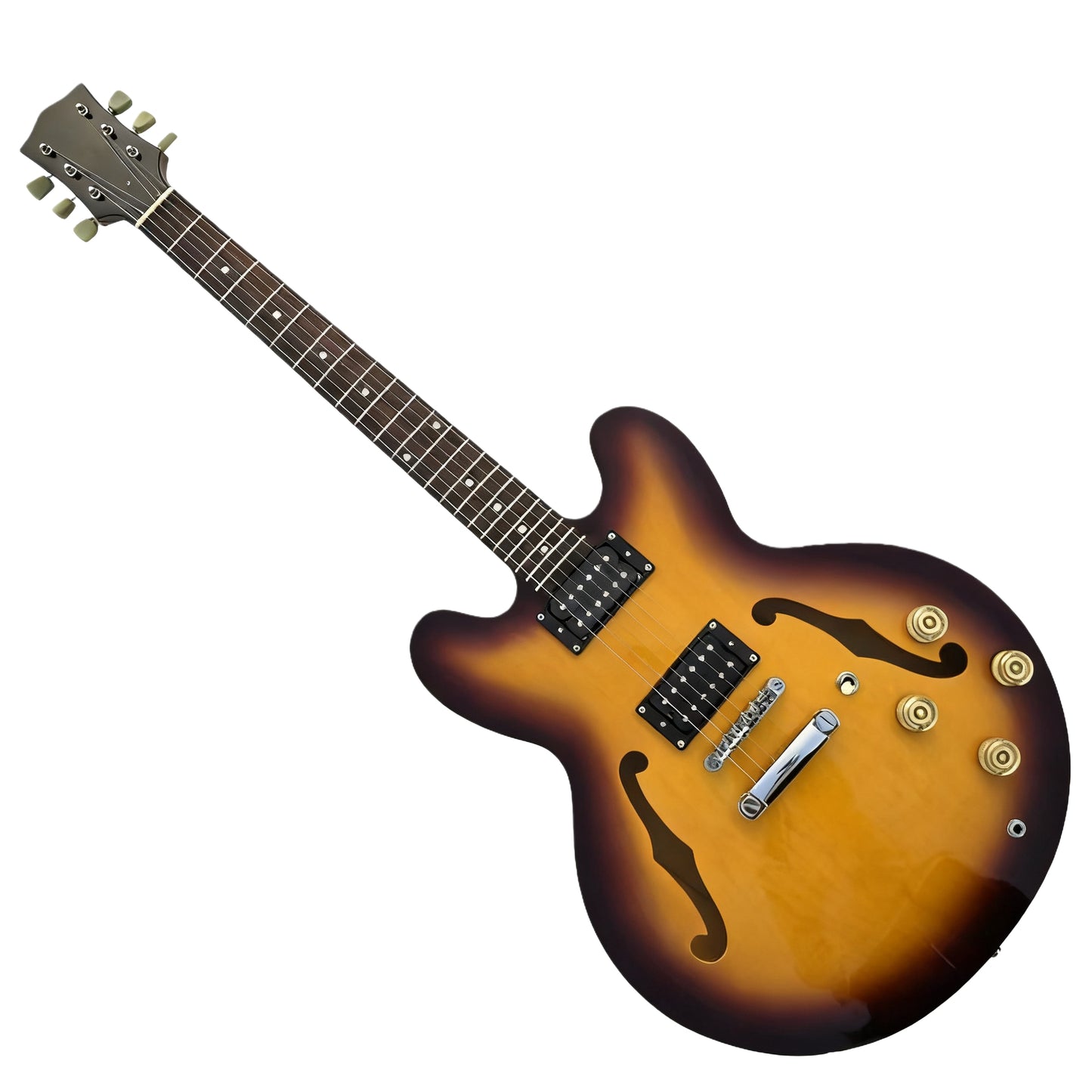 6-String Semi-Hollow Electric Guitar for Jazz, Blues & Clean Tone Players