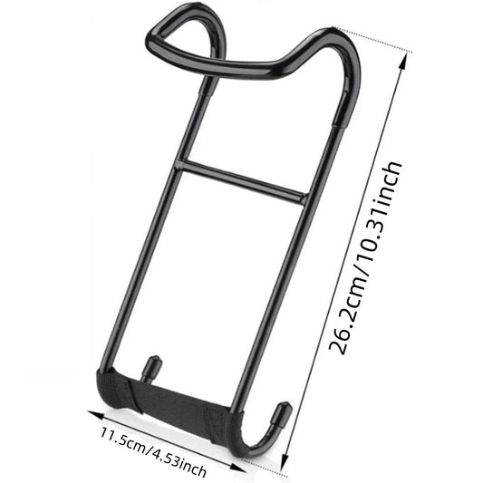 2 Pcs Dumbbell Spotter Hooks – Metal Attachment for Bench Press & Barbell, Dumbbell Rack Hanger