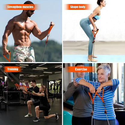 Adjustable Resistance Bands with Handles – Heavy Duty Fitness Bands for Strength Training & Muscle Building         询问 ChatGPT