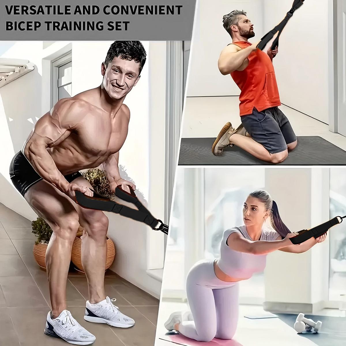 Resistance Bands with Handles & Door Anchors – For Home Gym, Arms, Back, Shoulders, and Abs Sculpting         询问 ChatGPT