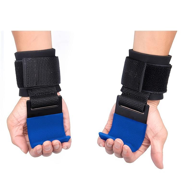 1 Pair Weightlifting Hooks for Deadlifts & Powerlifting