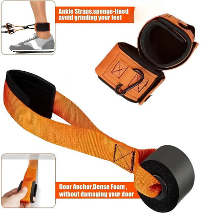 Adjustable Resistance Bands with Handles – Heavy Duty Fitness Bands for Strength Training & Muscle Building         询问 ChatGPT