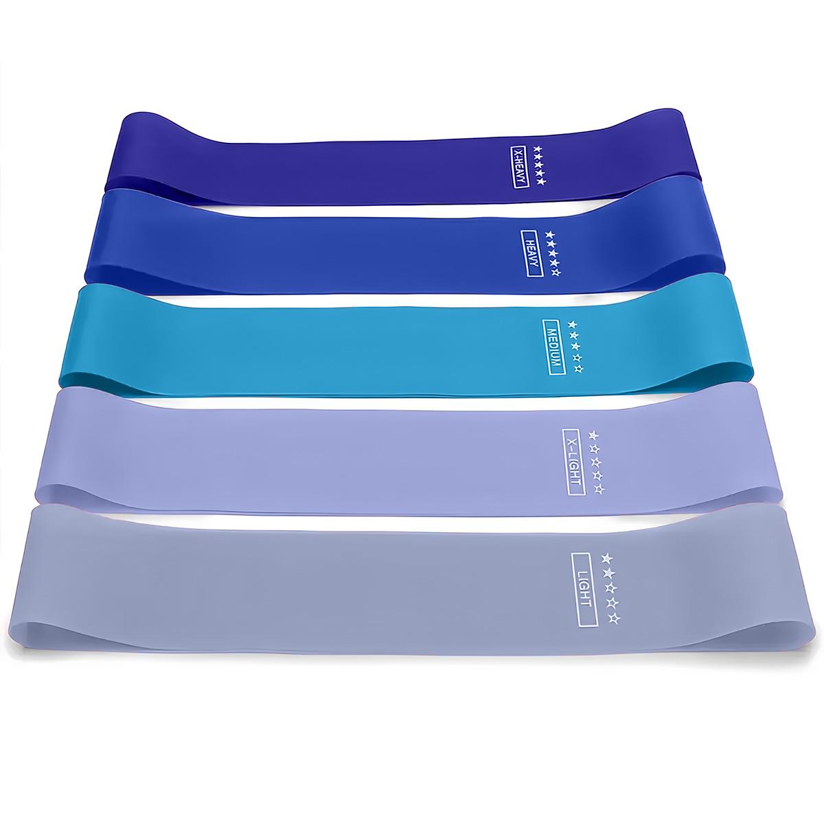 5 Pcs Resistance Bands – Hip Circle Bands for Glute Activation and Strength Training