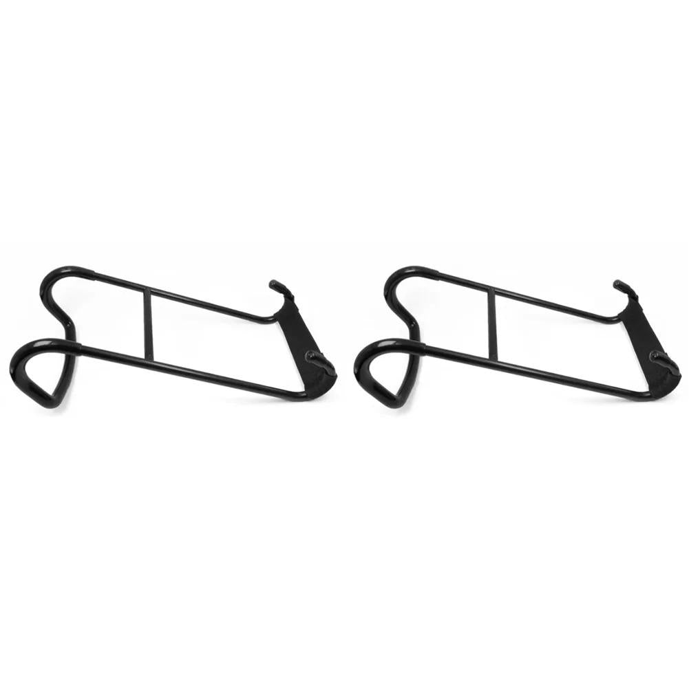 2 Pcs Dumbbell Spotter Hooks – Metal Attachment for Bench Press & Barbell, Dumbbell Rack Hanger