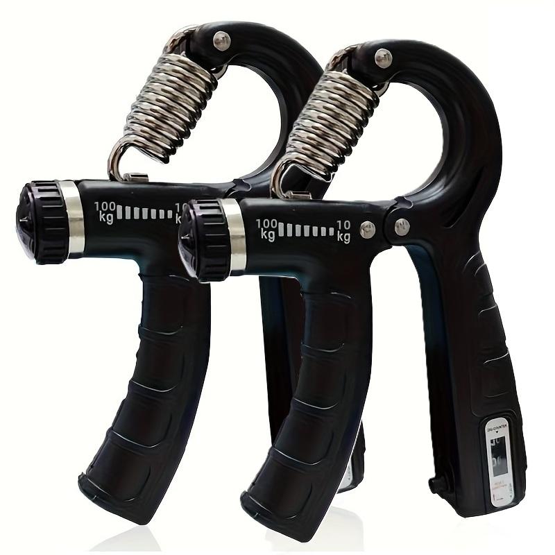 Adjustable Resistance Grip Strengthener with Counter – 11-220 Lbs (5-100 Kg) for Forearm Training         询问 ChatGPT